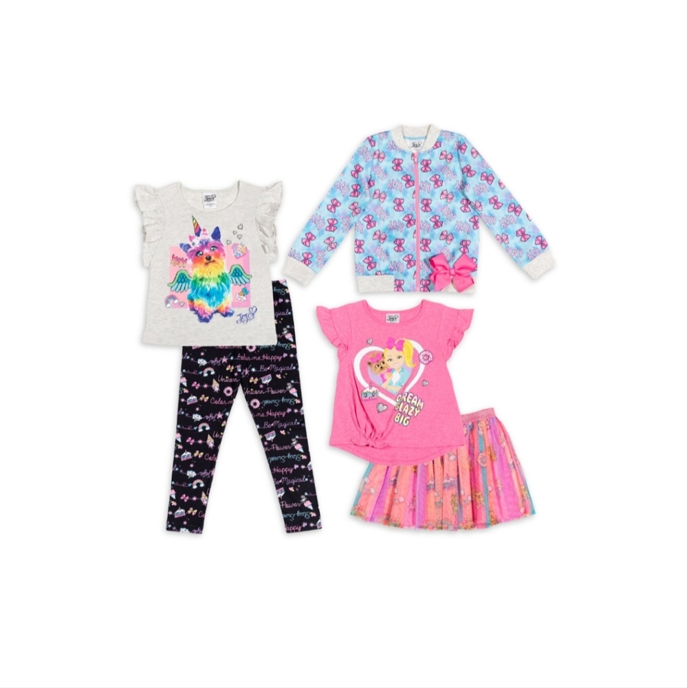 JoJo Siwa 5 piece bundle girls sz 18 XXL outfits